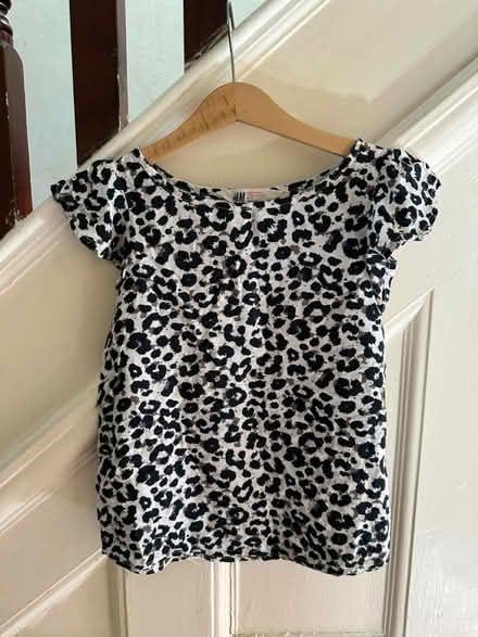 Photo of free H&M Girls Animal Print Top (Hemel Hempstead, HP2 area) #1