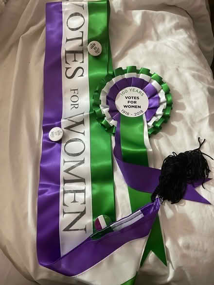 Photo of free Sash/Rosette/Pin Bages (Gateacre L25) #1