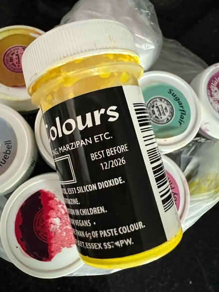 Photo of free Food colours, Sugarfair (Wimbledon, SW19) #3