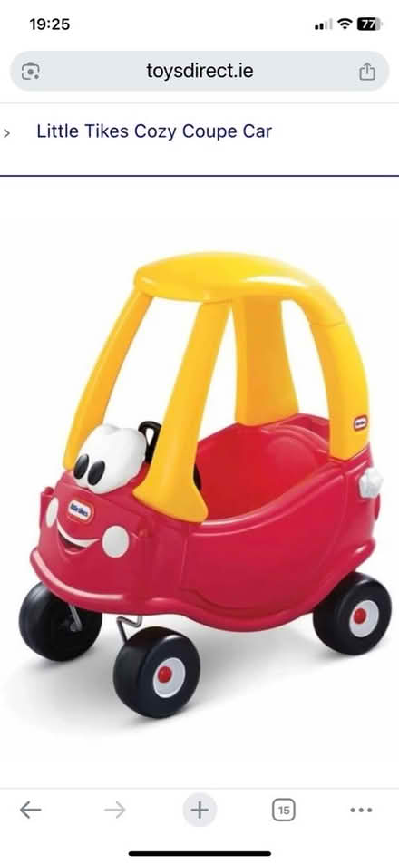 Photo of Little Tykes cozy coupe car (Sandycove) #1