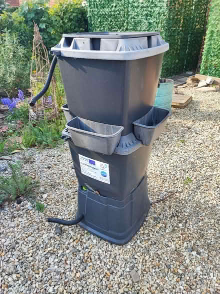 Photo of free Rainwater planter butt - damaged (Norwich) #2