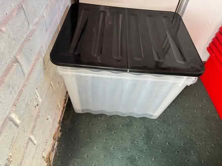 Photo of free Two large boxes with lids (Newport Pagnell MK16) #2