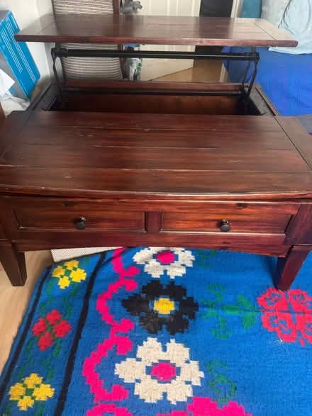 Photo of free Large wooden coffee table (The Camp AL1) #1
