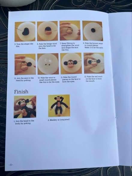 Photo of free Needle Felt Kit - Monkey (unopened) - NOT for Kids (Surbiton KT6) #4