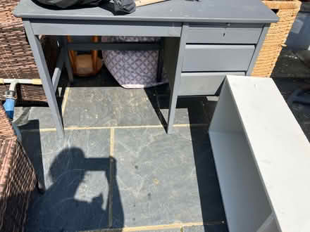 Photo of free Desk and shelf (Sidcup) #1