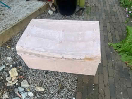 Photo of free Old Metal Trunk (Bear Flat) #1