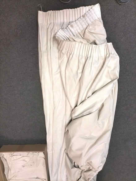 Photo of free Full length cream curtains (Garth Hill, RG12) #3