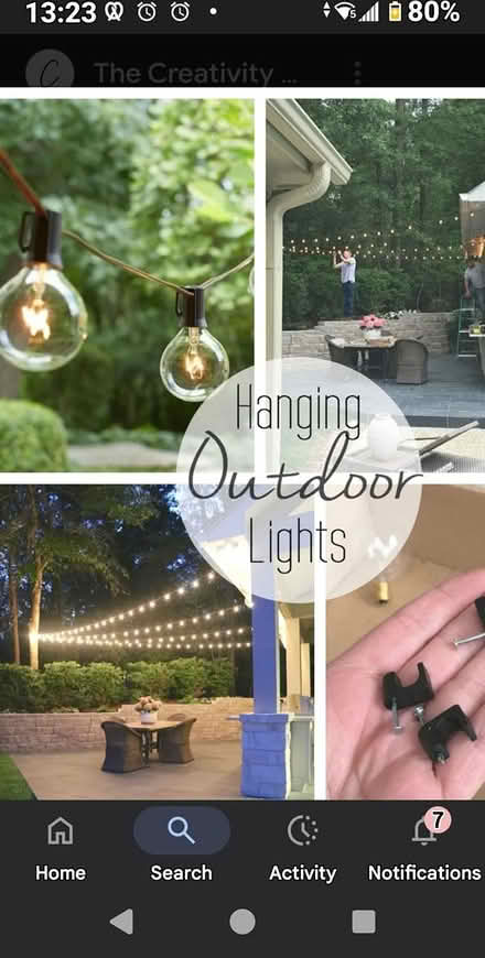 Photo of Outdoor string lights (Upper West side) #4