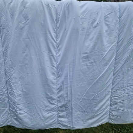 Photo of free Double duvet and pillow (Juniper Green, EH14) #1
