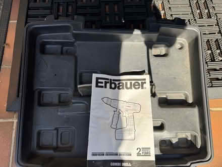 Photo of free Erbauer Battery Combi Drill with Charger (Conniburrow MK14) #1