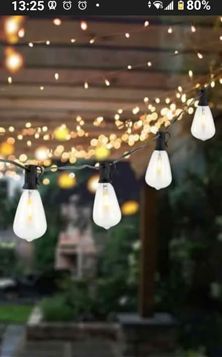 Photo of Outdoor string lights (Upper West side) #1