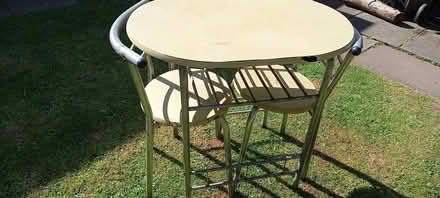 Photo of free Bistro table set (CH49) #3