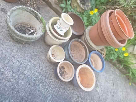 Photo of free Garden pots (Forestgreen) #1
