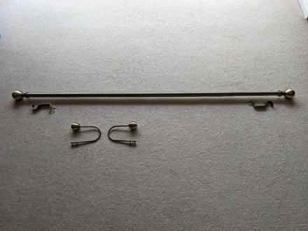 Photo of free Brass curtain pole (Leybourne) #2