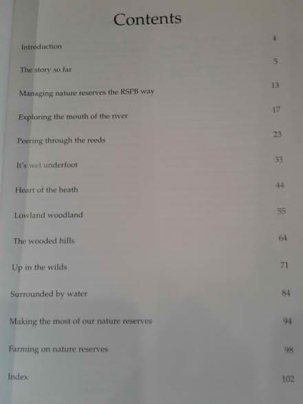 Photo of free RSPB Nature Reserves book (London Fields, E8) #2