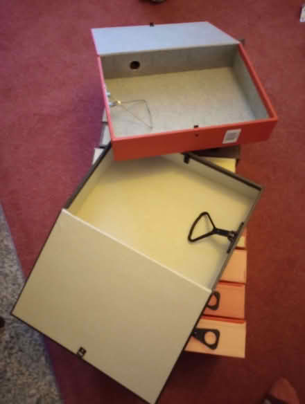 Photo of free Used box files. (Penzance TR18) #2