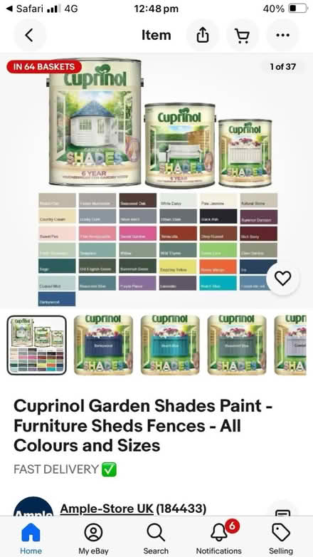 Photo of Coloured wood paint (OX3) #1