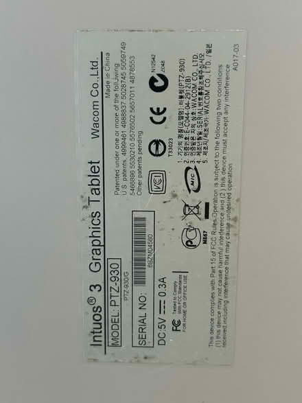 Photo of free Graphics Tablet (Handsworth S13) #2