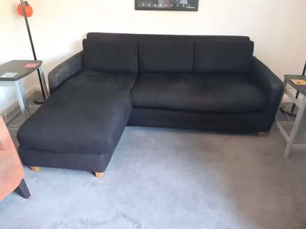 Photo of free Habitat L shaped sofa (left or right) (Calcutt HG5) #1