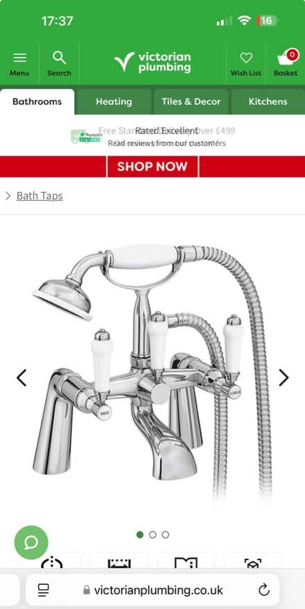 Photo of free Brand Bath & Shower Tap (Fulham SW6) #2