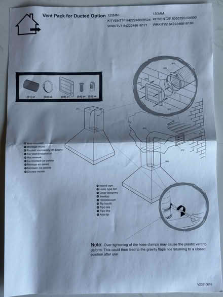 Photo of free 150mm Ducting Kit (Stanstead St Margarets SG12) #3