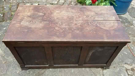 Photo of free Oak ottoman (West Wickham BR4) #1