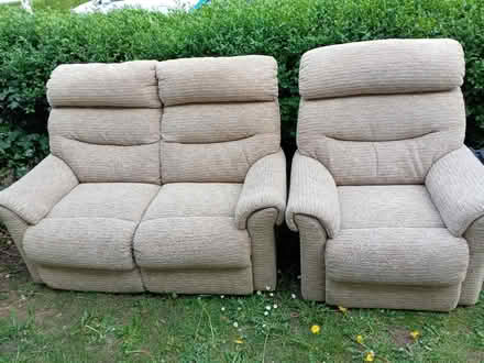 Photo of free Sofa and chair (Odd Down) #1