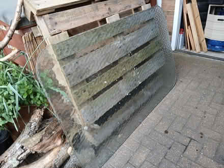 Photo of free Glass garden table top (LU1. Caddington) #3