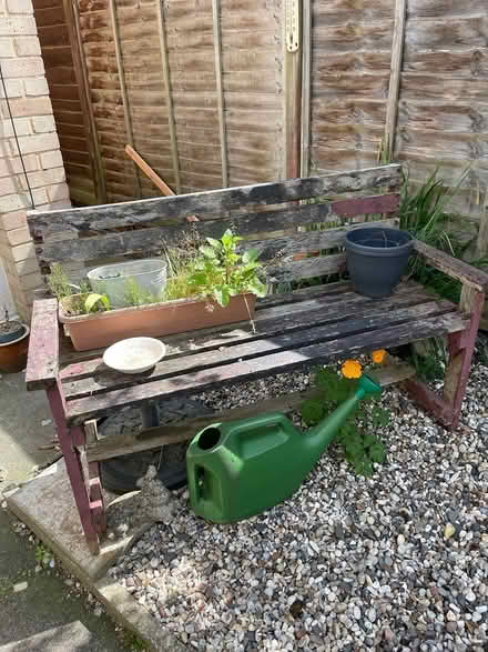 Photo of free Garden Bench (Northolt Avenue CM23) #1