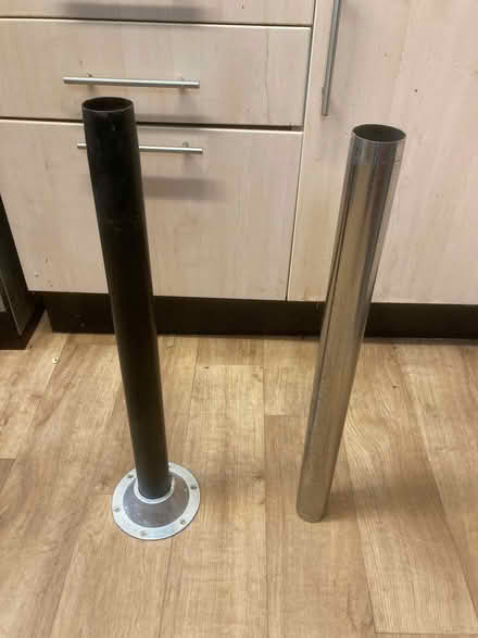 Photo of free 2 Legs for Campervan Table (High Bentham LA2) #1