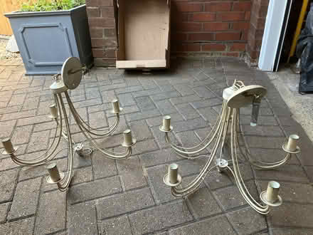 Photo of free Pair of Light Fittings (Letchworth) #1