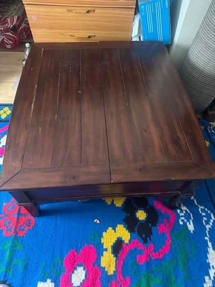 Photo of free Large wooden coffee table (The Camp AL1) #3