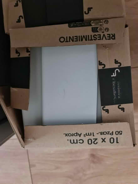 Photo of free Flat white tiles (Lower Stondon SG16) #1