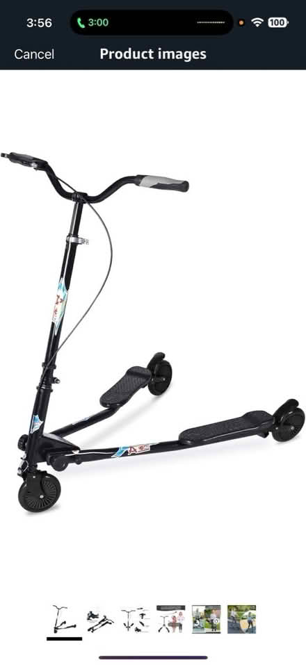 Photo of free Kids folding gliding wiggle scooter (Norfolk, MA) #1