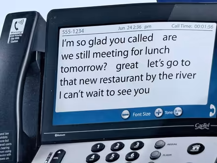 Photo of free Captel caption generating phone (El Cerrito) #2