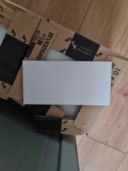 Photo of free Flat white tiles (Lower Stondon SG16) #2