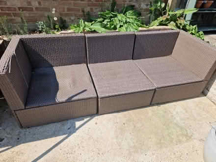 Photo of free Garden sofa (North Tonbridge TN10) #1