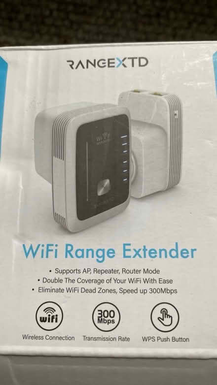 Photo of free RangeXTD WiFi Booster - like new (GU26 6SP) #1
