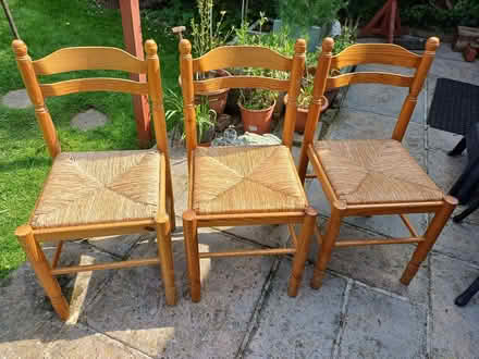 Photo of free 3 Dining Chairs (Enfield EN1) #1