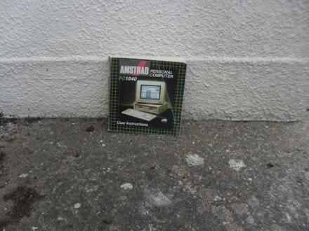 Photo of free Amstrad PC book - collectors item (Seaford BN25) #1