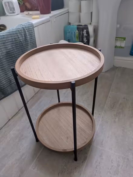 Photo of free Round side table (SE14) #3