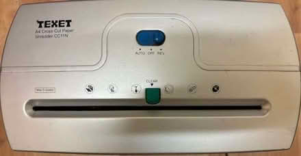 Photo of free Cross Cut A4 Paper Shredder CC11N (Texet brand) (Two Mile Ash MK8) #1