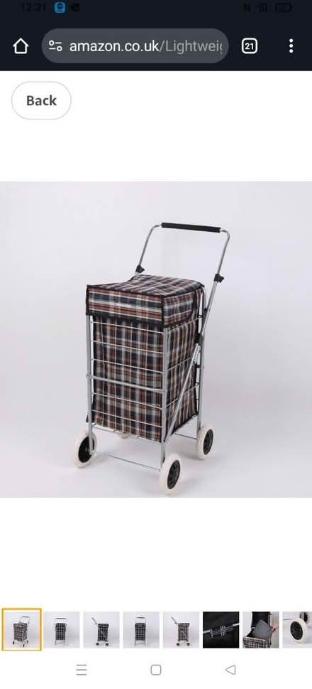 Photo of Four wheeled shopping trolley (Wickford SS12) #1