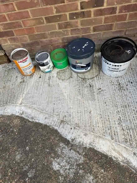 Photo of free paints and polyurethane adhesive (Garston) #1