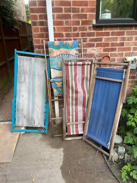 Photo of free 4 deckchairs for upcycling (Maidenhead SL6) #1