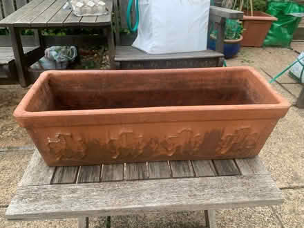 Photo of free Terracotta plant trough (Digswell AL6) #1