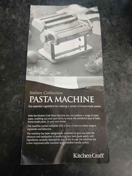 Photo of free Kitchen Craft Pasta Maker (Feltwell) #4
