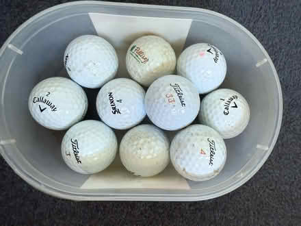 Photo of free 10 used golf balls (Frodsham) #1