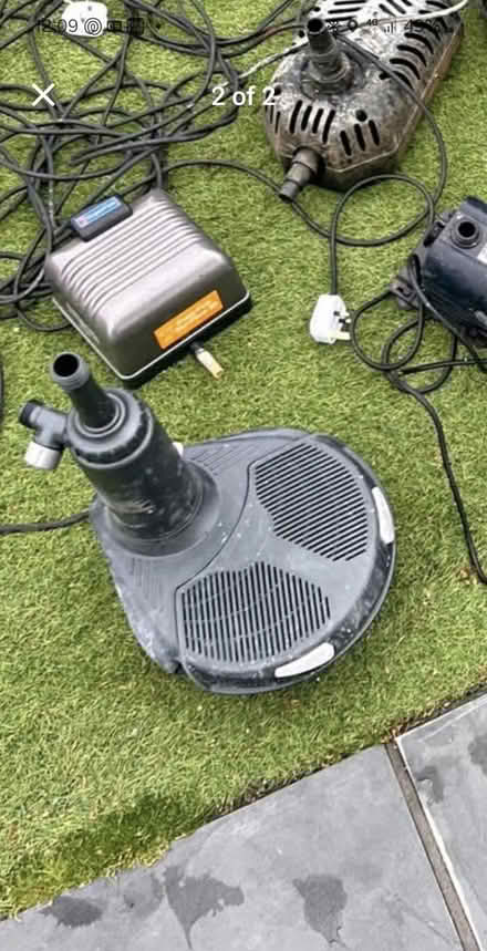 Photo of Hi pond filter and pump (Rm3 0gd) #1