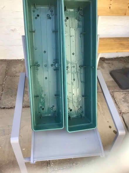 Photo of free 2 heavy duty plastic window boxes/planters (Alderley Edge SK9) #2